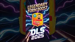 salah LEGENDARY FORM BOOST in DLS 2025 😳⚡#shorts #dreamleaguesoccer2025 #dls25 #dls2025 #dls