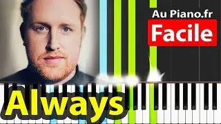 Gavin James Always Piano Facile Tutorial Karaoke