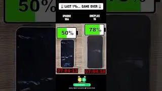 🔋⚡Iphone 16a Vs oneplus 15 