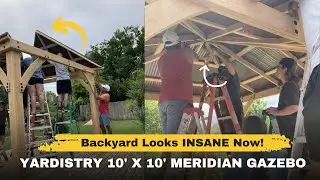 Yardistry 10x10 Meridian Gazebo Review | Is This Wooden Gazebo Worth It?