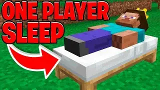 One Player Sleep Addon For Minecraft Bedrock 2024! - Android, IOS, Windows 11, Xbox, PS5