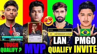 AGONxi8 INVITED IN PMGO BRAZIL 🤯 TEAM STAR QUALIFY IN LAN MATCHES 😍 JONATHAN MVP | i8 NOT QUALIFY ?