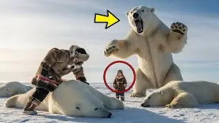 92-YEAR-OLD YAKUT HUNTER faces 7 GIANT BEARS to save a child at &ndash;71&deg;C | Survival in Yakutia