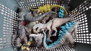 Hunting found Shin Godzilla,T Rex,indominus Rex,Burning Godzilla,earth Godzilla,space Godzilla,kong,