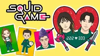 ✨Paper DIY✨Squid Game3🦑 BlindBag Tutorial (printable)