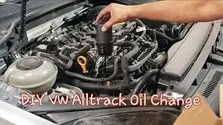 VW MK7 Golf Alltrack Oil Change