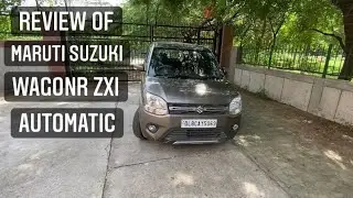 Review of Maruti Suzuki wagonR zxi 1.2 AMT || Features || Price