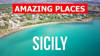 Sicily travel tour | Beaches, nature, cities, landscapes, Palermo | 4k video | Sicily from above
