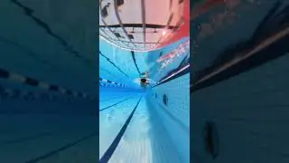 Proper boday rotation is key for a good freestyle swim (more info in comments) #swimtechnique