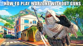 How to play Warzone knife only