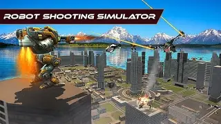 Futuristic Flying Robot Battle Android Gameplay