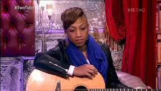 Saskya Sky performs in studio for Haiti Week