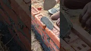 Easy method to build a strong wall #plaster