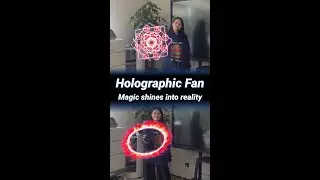 Amazing Holographic Fan Display for Exhibitions, Comic Con & Events | 3D Hologram Showcase