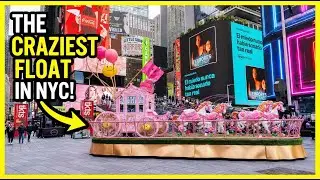 The Most Epic New Year&rsquo;s Eve Countdown in Times Square! | Ball Drop Parade | The Carziest Float