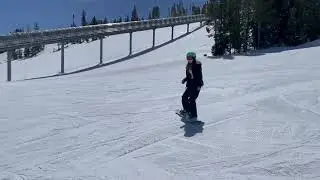 Little champ mastering snowboarding in vail #snowboard #vail #colorado