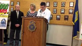 Crime Stoppers Reward Announcement
