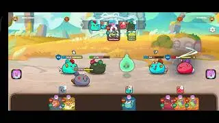 Axie AQUA GOD vs GOD BUG - Game 1