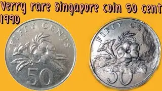 Rare coins from Singapore, Malaysia, India