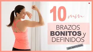 Ejercicios para TONIFICAR BRAZOS 💪  ➡ ELIMINA ROLLITOS ⬅  [[ 10 minutos ]]