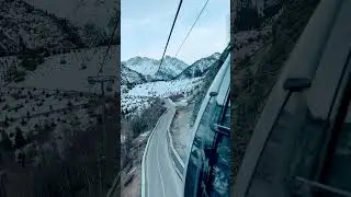 Чимбулак. Подъем по канатной дороге