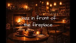 Jazz in front of the fireplace