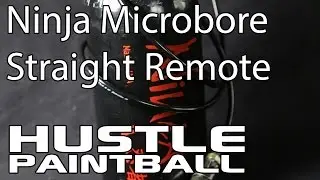 Ninja Microbore Straight Remote Line Overview by Hustle Paintball