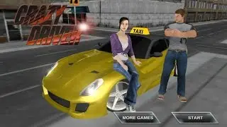 Crazy Driver Taxi Duty 3D - Android Gameplay HD