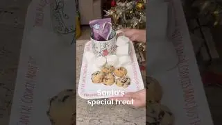Orange Cranberry White Chip Cookies for Santa #cranberrycookies #santacookies #cookies #christmas