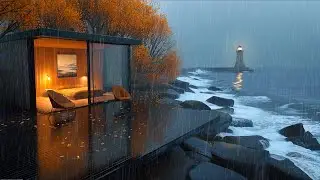 Deep Sleep for Anxiety and Insomnia &ndash; Rain and Ocean Waves