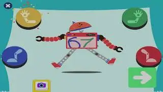 Build & Colour Your Robot 🤖 Fun Creative Game for Kids