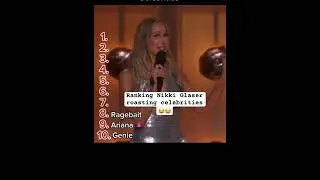 Nikki Glaser's 10 Most SAVAGE RoastsRanked! (Wait for #1)#Top10 #Savage#Roasted #nikkiglaser #funny