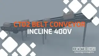 CT02 Belt Conveyor Incline 400V | Inther Conveyor Equipment
