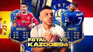 CRISTIANO RONALDO vs MBAPP&Eacute; ... COMIENZA EL TORNEO DE F8TAL FIFA 22!! DjMaRiiO