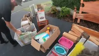 NO 1 GARAGE SALE/YARD SALE  13 TH APRIL 2024 NECK STRAP IS BROKEN EXPERIMENTAL VIDEO LOL