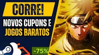 CORRE! Jogos BARATOS na Black Friday Steam, cupom de desconto na Nuuvem e SUPER DESCONTOS na Instant