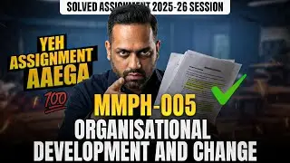 IGNOU MMPH 05 Solved Assignment | IGNOU MMPH 05 Solved Assignment June 2026