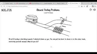 Absurd Trolly Problem ! Warning Deaths!