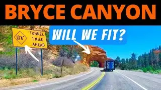BRYCE CANYON NATIONAL PARK IN ONE DAY | RED CANYON TUNNEL | RV UTAH
