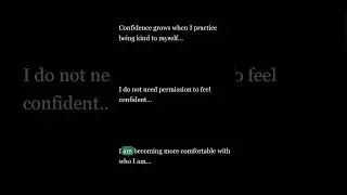 Under 5 minutes of affirmations for young adults struggling with emotions or autism 