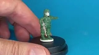 28mm Falklands Para Sculpt in Greenstuff