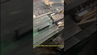BBQ Charcoal Extruder Machine with Automatic cutter