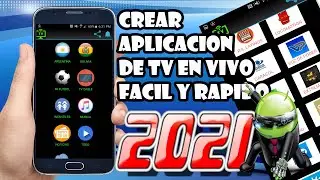 como crear app de tv facil y rapido sin tener experiencia