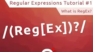 Regular Expressions (RegEx) Tutorial #1 - What is RegEx?
