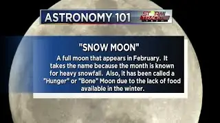 Astronomy 101: The Super Snow Moon