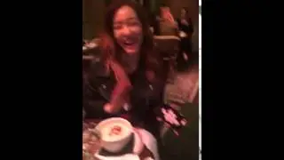 160306 (160305 Paris time) Tiffany from Aimee Song's snapchat