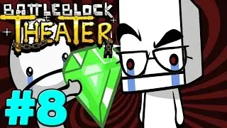 BattleBlock Theater w/ Kermando & Noobs Part 8 - 1st Muckle Battle