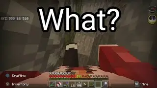 Minecraft but you can actually see your body in first person? Bedrock Edition