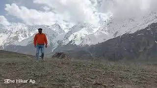 Solo Spring hiking up to Chundah upper part#amazing#mountains#hiking #trending #travel #snow #nature