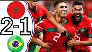 🔴LIVE: Brazil vs Morocco 2&ndash;1 || All Goals & Extended Highlights || 2023 HD
